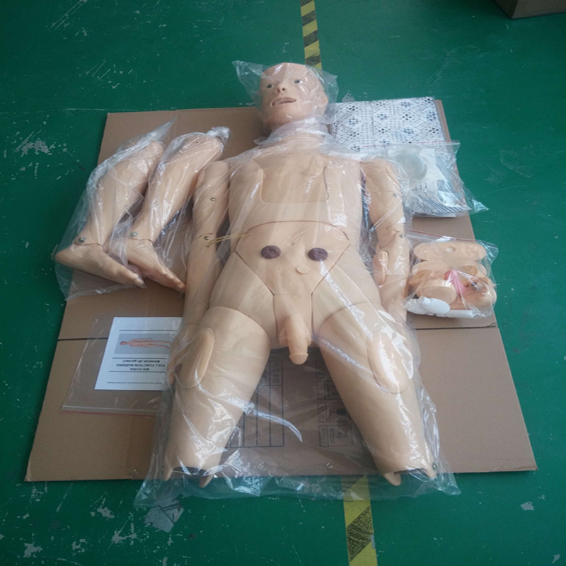 ADA-H130A human medical simulation full function full-body male nursing training mannequin