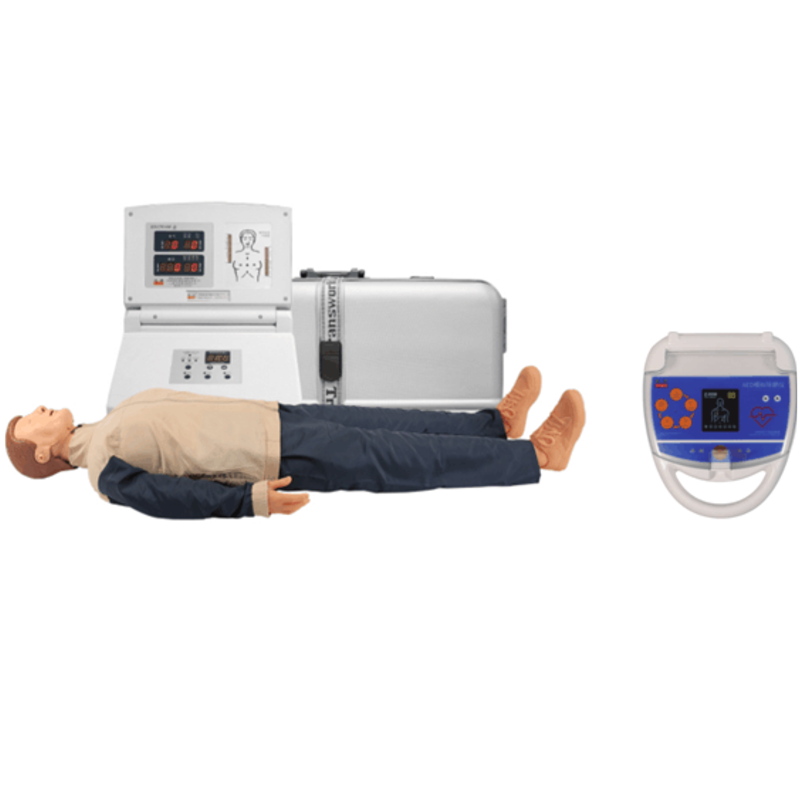 BIX/CPR480 AED Human Lifesaving Manikins Multifunction Full Body CPR Medical Mannequins Doll Medical Science Anatomical Model