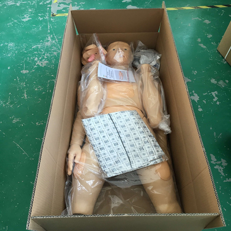 ADA-H130A human medical simulation full function full-body male nursing training mannequin