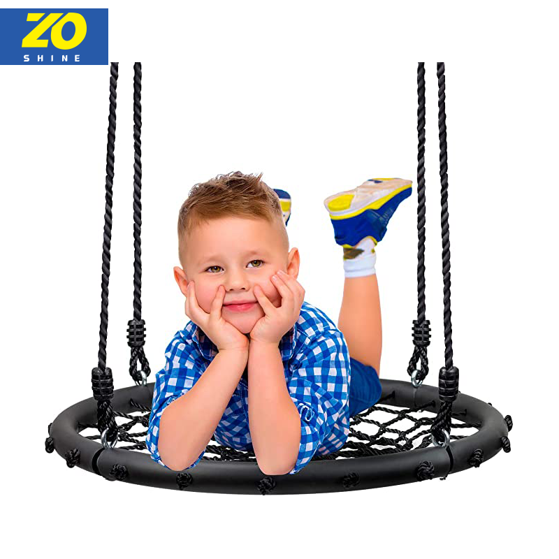 Zoshine Super New Tree Swing Straps Swing Kids Saucer Tree Swing Set 40 inch Backyard  Activity