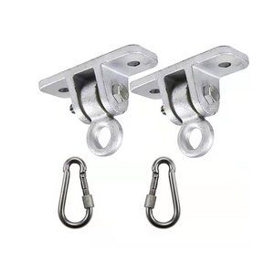 Zoshine  Stainless Steel Swing Hangers Heavy Duty Brackets Swing Hooks For  Playground Hammock Gym Swing Sets