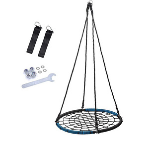 Web Tree Swing  for Kids Adults with SwivelTree Hanging Straps Steel Frame and Adjustable Ropes