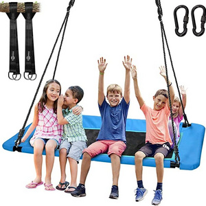 Tree Swing - Giant 60 Inch Saucer Swing for Kids & Adults - Holds up to 700lbs - Surf Swing for Outdoor and Indoor Use