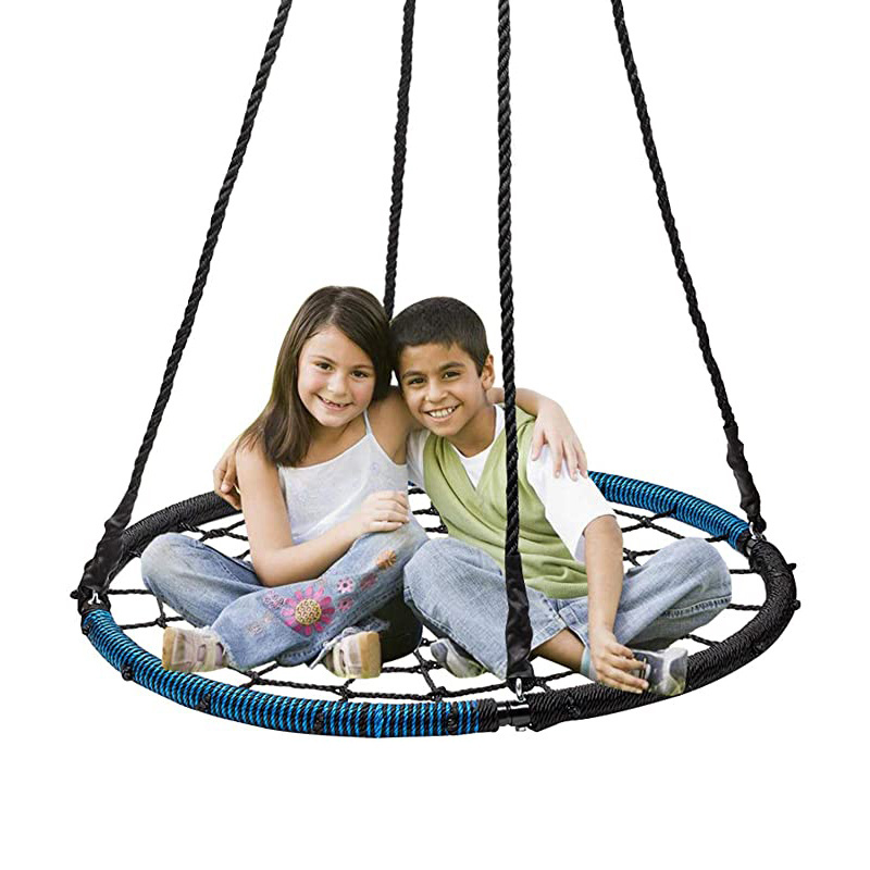 Zoshine Flying Saucer Swing for Kids Outdoor Large Round Tire Swings for Tree Strong Heavy Duty for Outside Playground