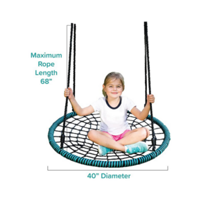 Zoshine Premium Outdoor Nest Swing Hammock Rope Hanging Nest Swing Tree Hanging Swing for Children