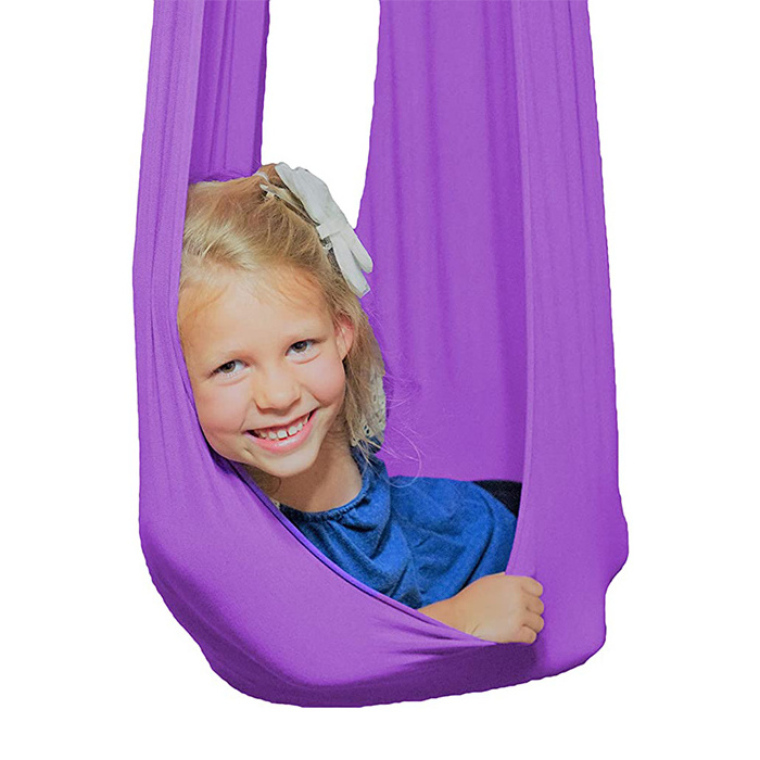 Zoshine Customized Lightweight Sensory Swing Aerial Silks Training Yoga Swing for Kids and Adults