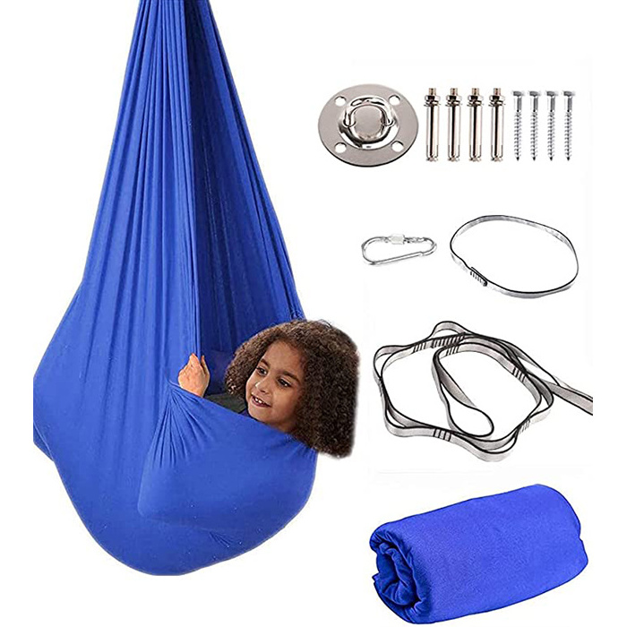 Zoshine high quality Patio Swing Sensory Equipement Adjustable Hammock Swing Therapy Sensory Swing for Kids