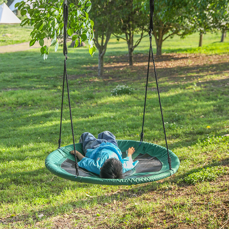 Zoshine children entertainment  Outdoor Tree Swing with Locknut and lock ropes