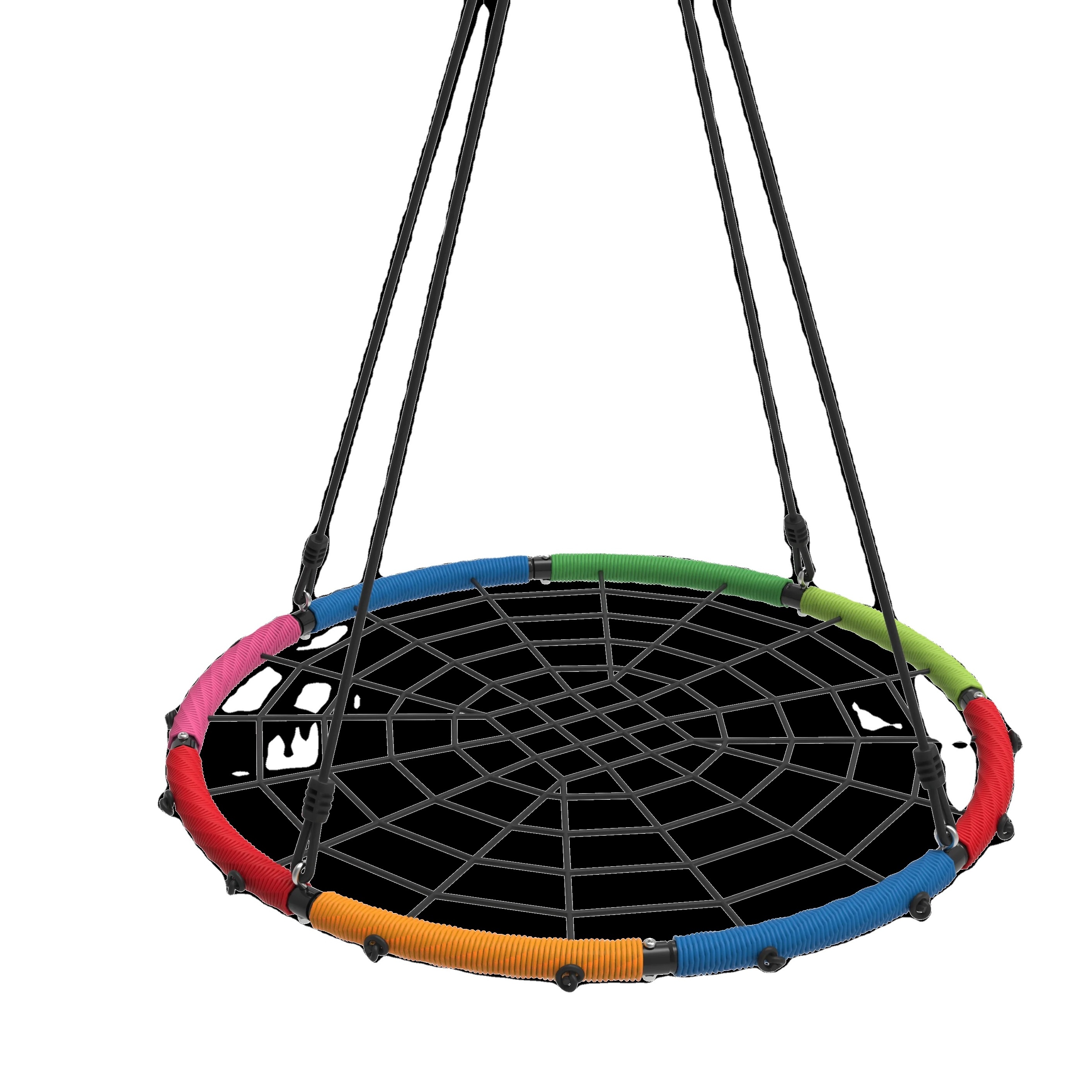 Zoshine children entertainment  Outdoor Tree Swing with Locknut and lock ropes