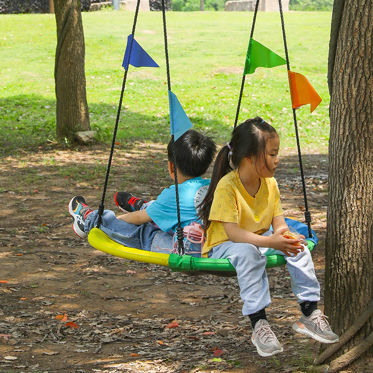 Zoshine  Garden tree Swing  for Sale Flying Saucer Tree Swing for Kids with Shoulder Straps swing