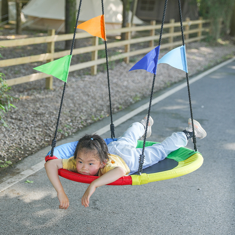 Zoshine  Garden tree Swing  for Sale Flying Saucer Tree Swing for Kids with Shoulder Straps swing