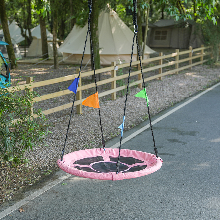 Zoshine Garden Swings amusement outdoor sale Shoulder Straps swing for Kids Flying Saucer Tree Swing