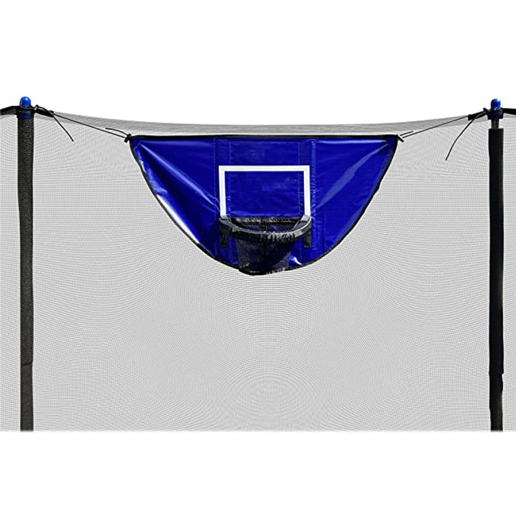 Zoshine Waterproof Soft Materials Breakaway Rim Safe Dunking Trampoline Basketball Hoop For Trampoline Accessory