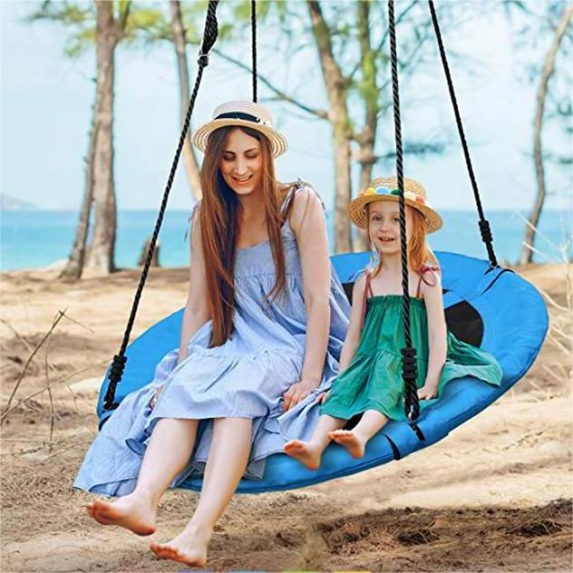 Zoshine Flying Saucer Tree Swing Tent Hanging Straps Swing Set Tent Suitable for Children and Adults