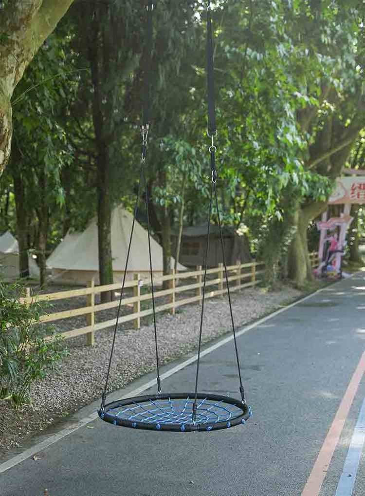 Zoshine Bird Nest Design Swing Large Garden Swing with UV-resistant PE Rope  for Amusement