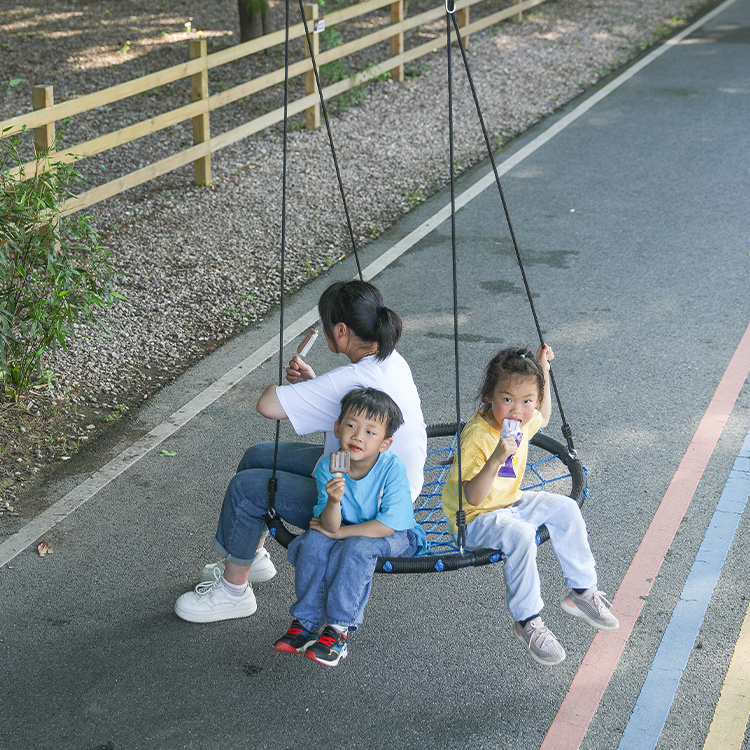 Zoshine Bird Nest Design Swing Large Garden Swing with UV-resistant PE Rope  for Amusement