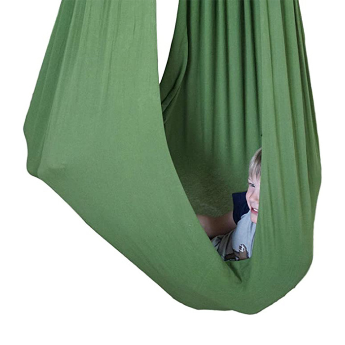 Zoshine China Kids Sensory Therapy  Factory Green Sensory Swing Hammock Double Layered For Autism