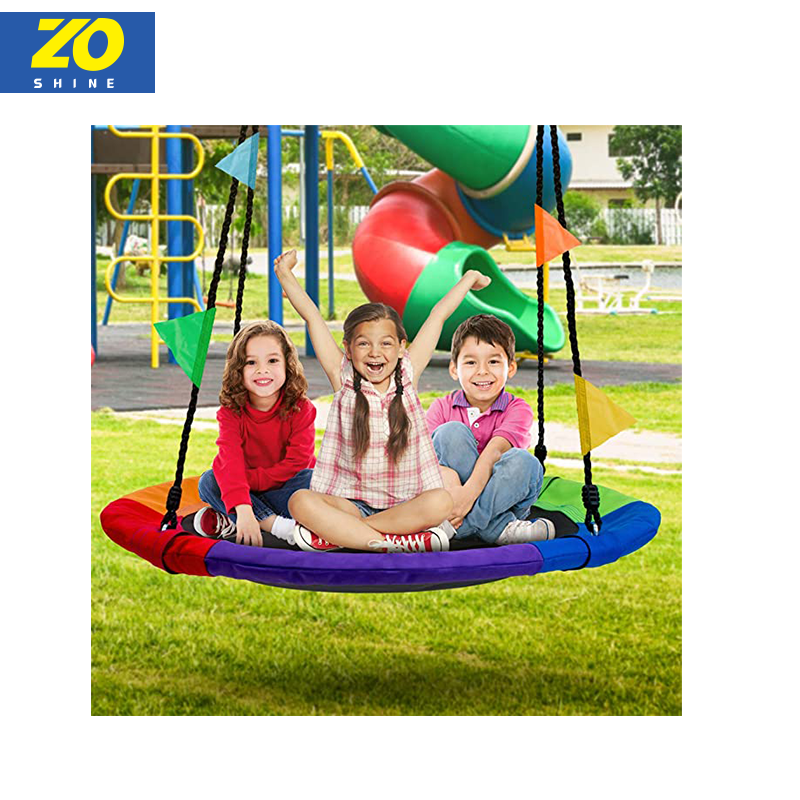 Zoshine Fun Toy Children's Indoor Outdoor Cheap Mini Tree Swing With Stuffed Cover For Affordable Price