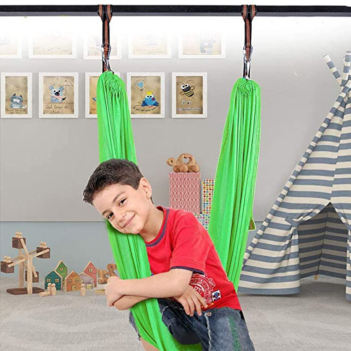 Zoshine Indoor Therapy Sensory Swing for Kids with Special Needs nuggle Cuddle Hammock for Kids with Autism