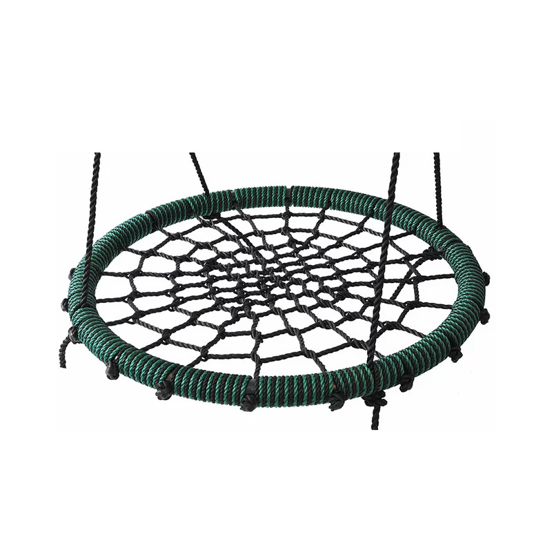 Zoshine Heavy Duty Outdoor Nest Egg Swing Double Hanging  Kids Spider Web Tree Swing for Garden