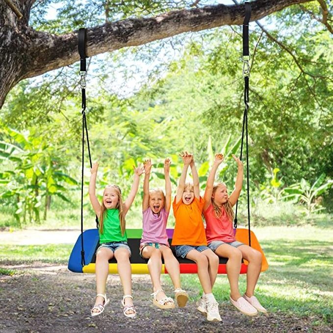 Zoshine Tree Swing for Kids and Adults Backyard Swing Set Kit with Accessories Included Outside Swings with Free Straps