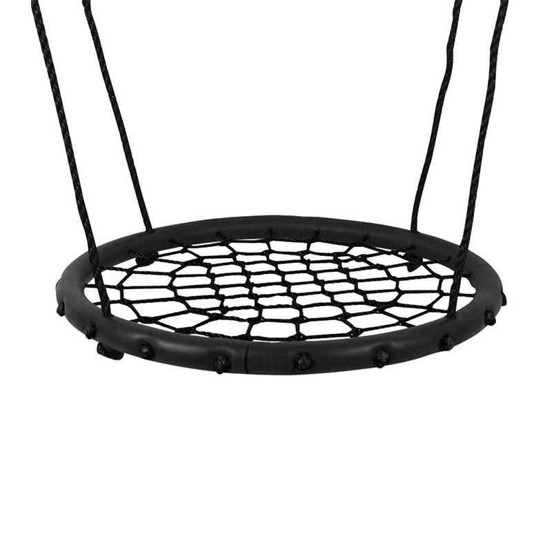 Zoshine Spider Web Round Tree Swing Chair Ring Outdoor Large Bird Nest Design Webbing Swing