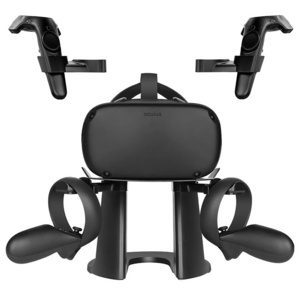 VR Stand With 2 Types Holder Headset Display Controller Mount for Oculus Quest , Rift , Rift S , HTC VIVE Valve Index