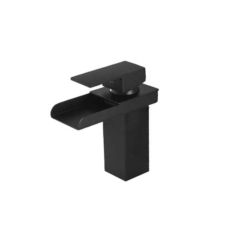 cUPC Faucets Bathroom Basin Waterfall Taps Faucet Black Mixer Tap Faucets