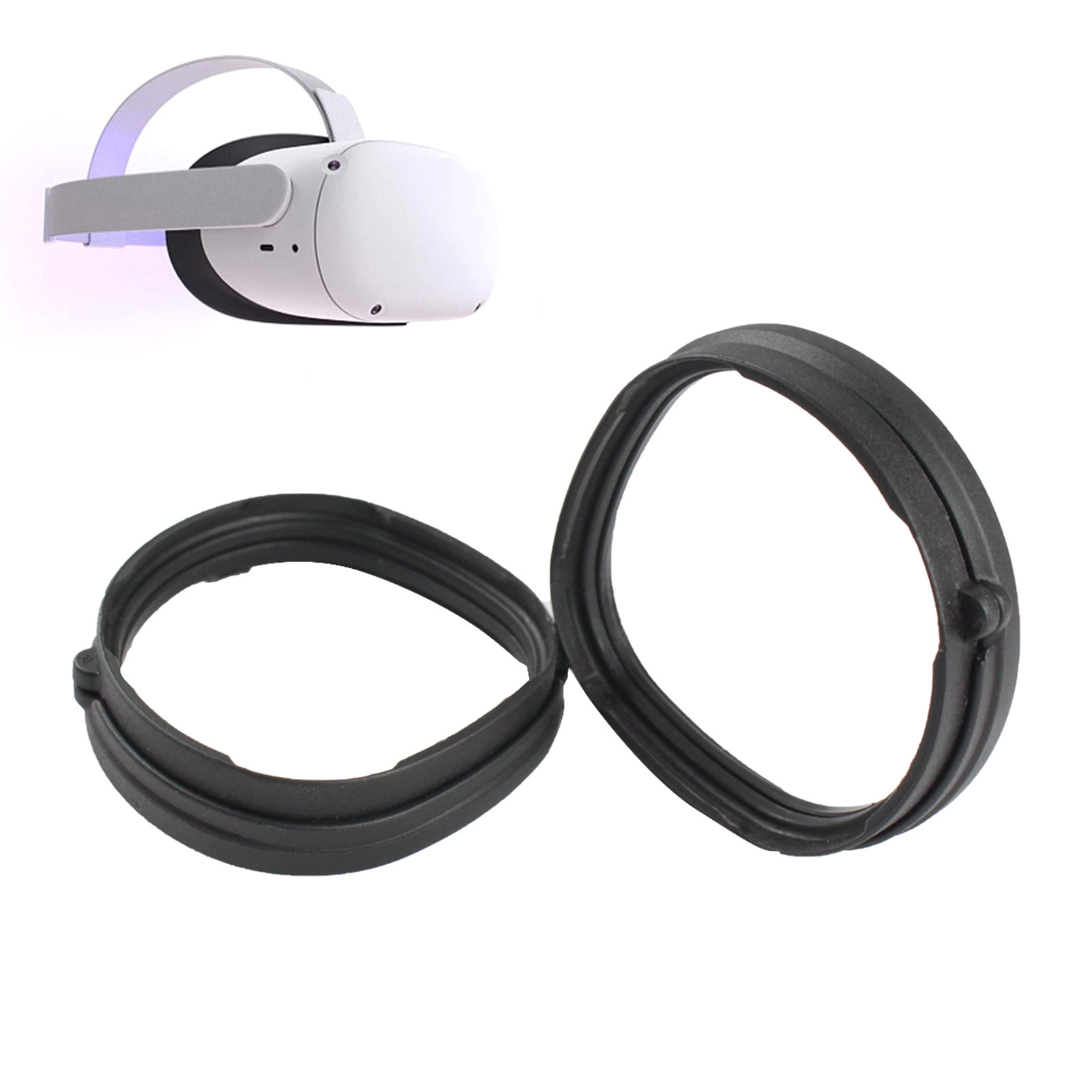 Eyeglass Frame For Oculus Quest 2 VR Glasses Magnetic Vr Lens Protection Anti-scratch Ring Case For Quest2 VR Accessories