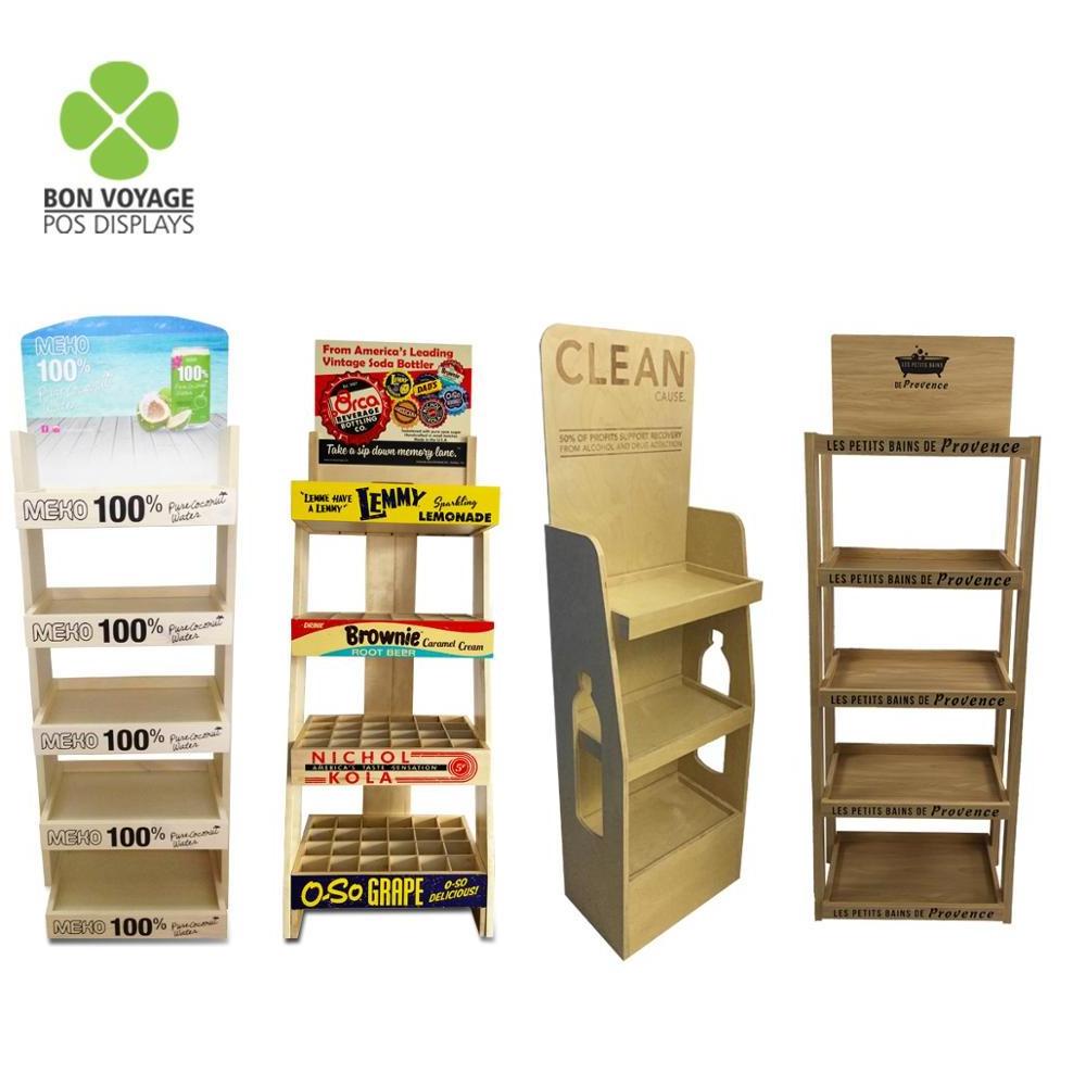 POS modern retail cosmetic display shelves