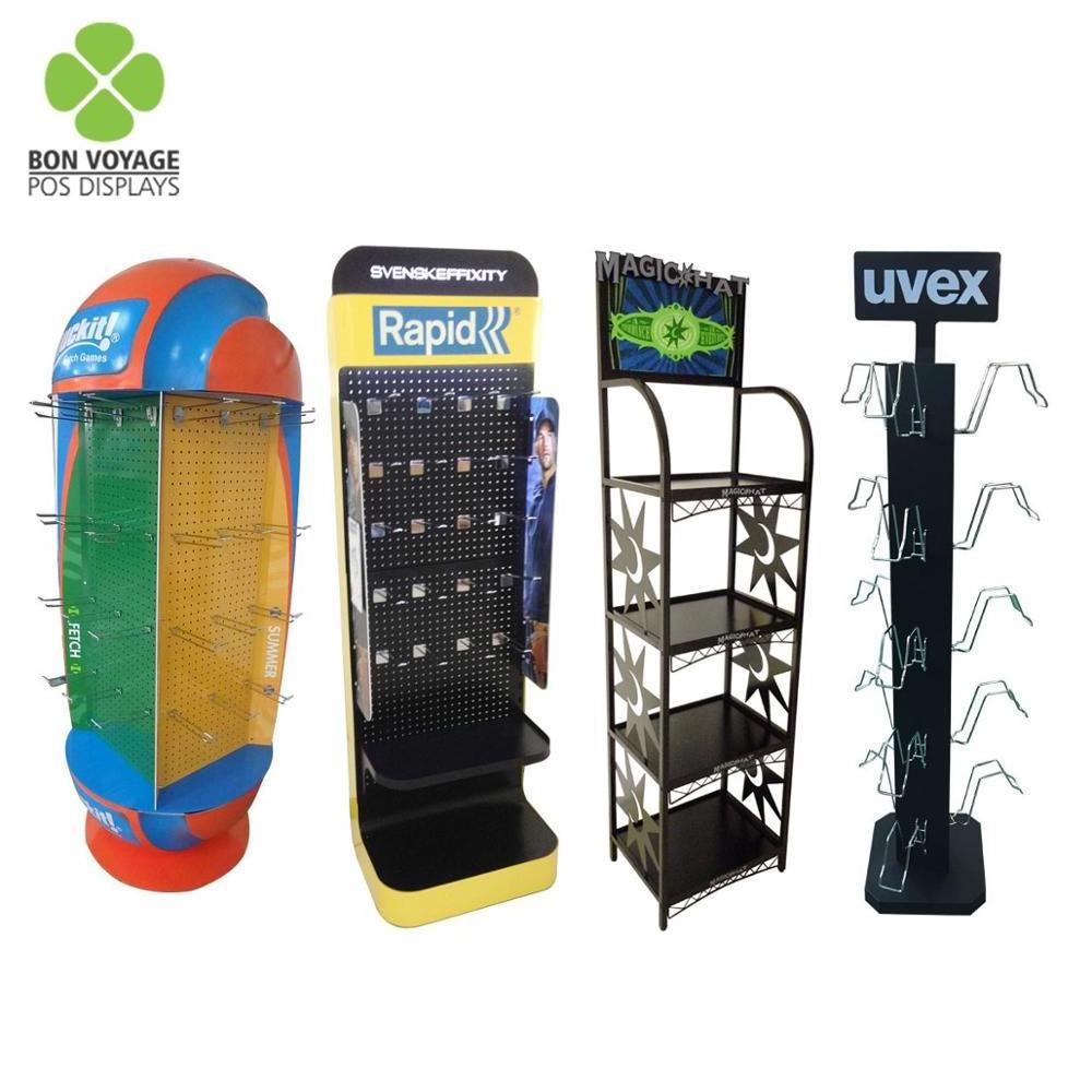 POS modern retail cosmetic display shelves