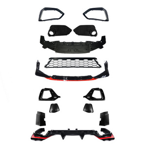 car refit front rear bumper grill bodykit for honda civic body kit 1oth gen hatchback sedan