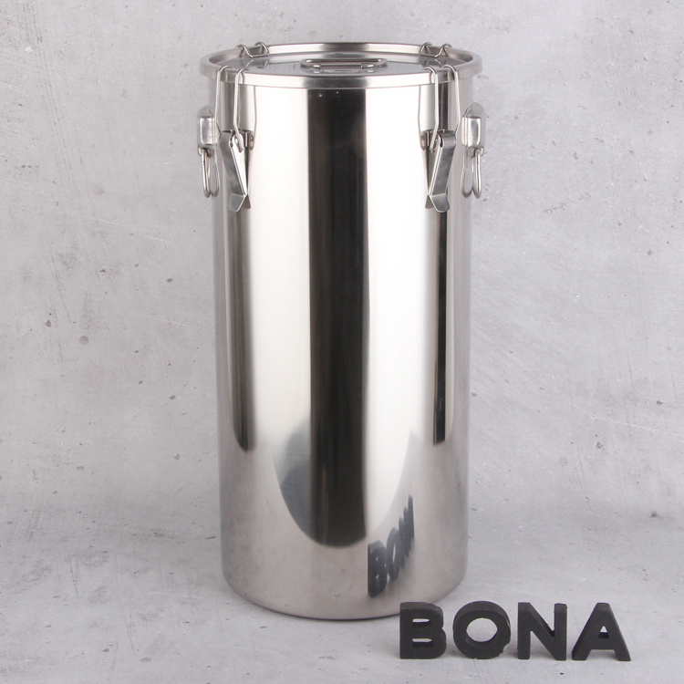 Commercial pot Airtight food container Restaurant big soup pot Stainless steel stock pot