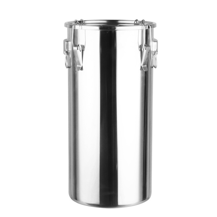 Commercial pot Airtight food container Restaurant big soup pot Stainless steel stock pot