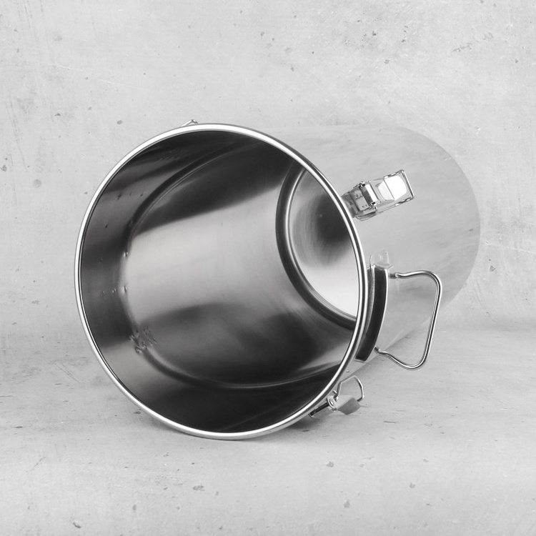 Commercial pot Airtight food container Restaurant big soup pot Stainless steel stock pot