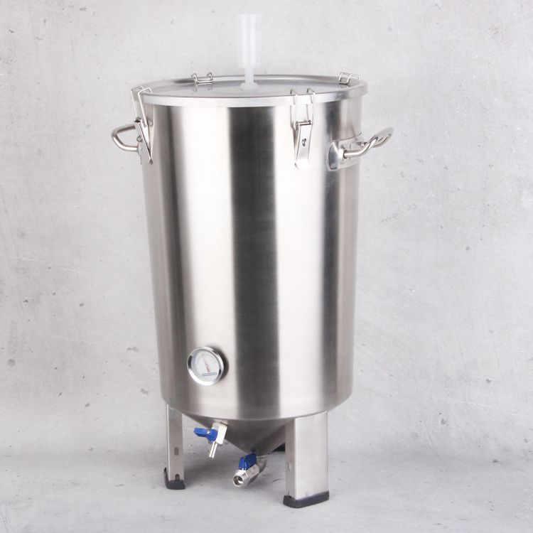 304 Stainless Steel Craft Beer Fermentation 60l Tank Conical Fermenter Fermenting