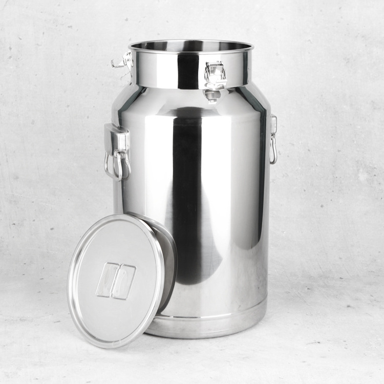 Factory milk barrel transport container milk can for sale Stainless steel milk can