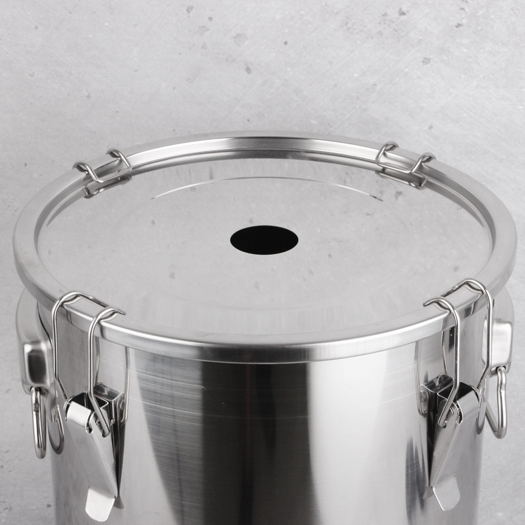 Beer Brewing Equipment Grains Fermenter Production Draft Beer Making Machine stainless fermenting bucket with lid and handle