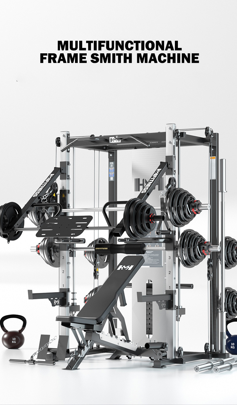 Commercial Factory Price Squat Exercise Machine Multi Function Smith Machine