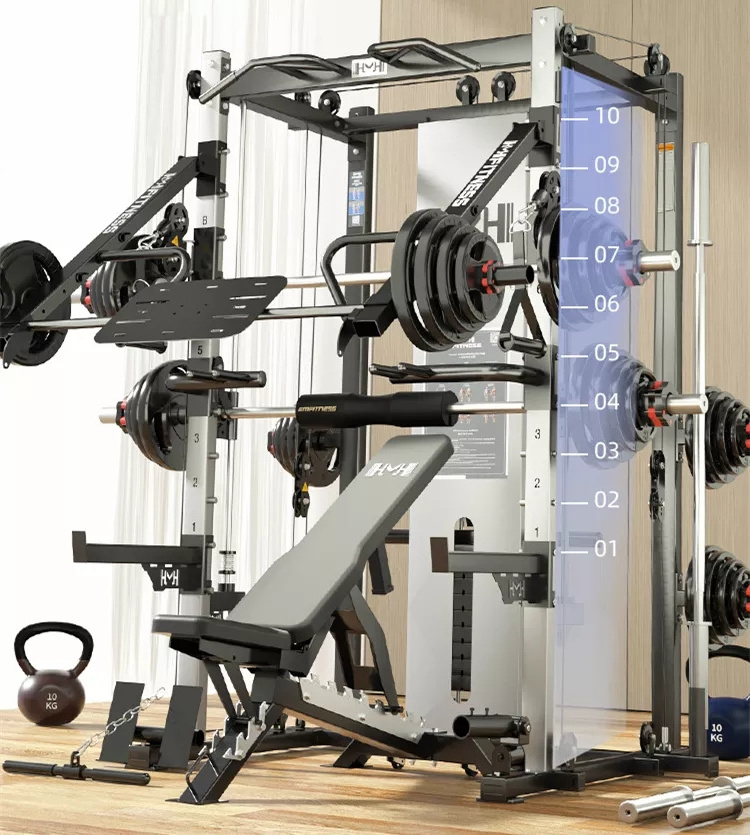 Commercial Factory Price Squat Exercise Machine Multi Function Smith Machine