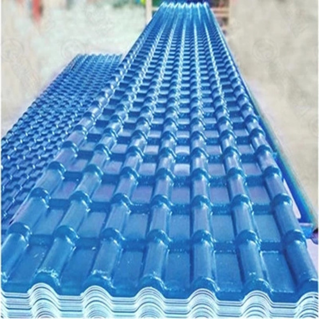 Lamina Teja Colonial Thermoplastic Roof Sheet Plastic Roofing Teja Tile