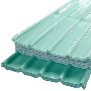 Bonai Good Quality Fiberglass Corrugated Roofing Panels FRP Acrylic Roofing Sheets Twin Wall Fiberglass Panel