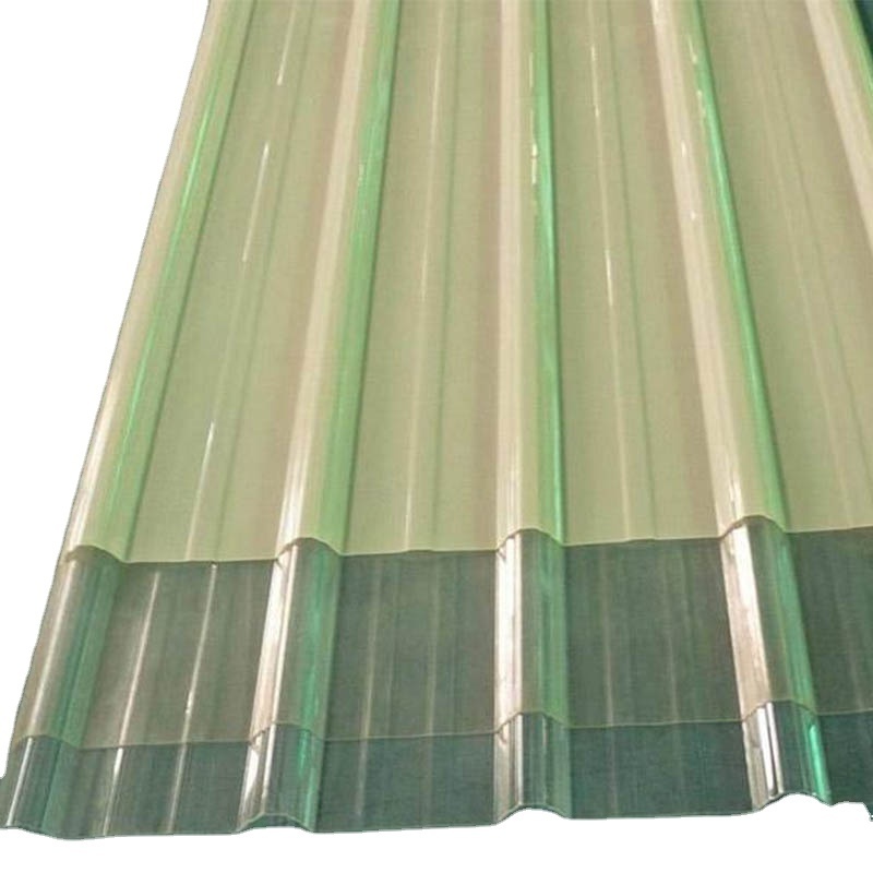 Bonai Modern Design High Quality Fiberglass Corrugated Roofing Panels Twin Wall FRP Acrylic Roofing Sheets