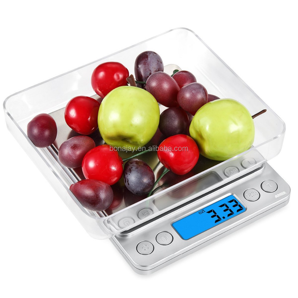 3000g/0.1 stainless steel digital cheap pocket scale