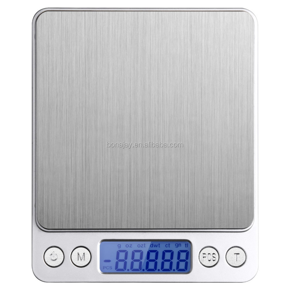 3000g/0.1 stainless steel digital cheap pocket scale