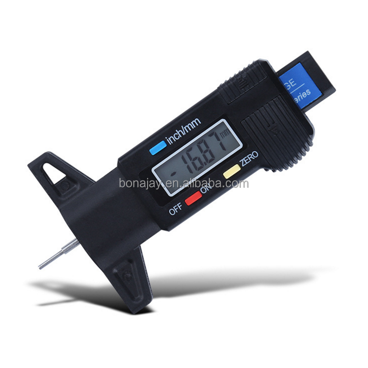 Digital depth gauge caliper tread depth gauge LCD Tyre tread gauge