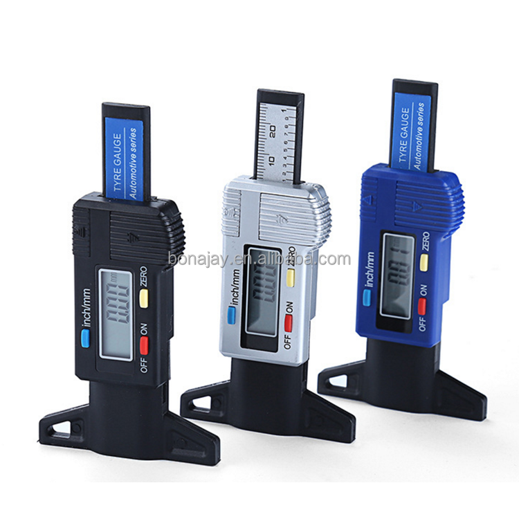 Digital depth gauge caliper tread depth gauge LCD Tyre tread gauge