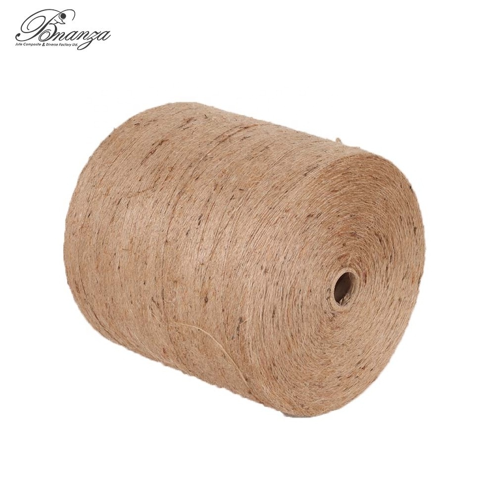 EXPORT QUALITY 28 LBS 1 PLY SACKING QUALITY JUTE YARN FROM 100% TOSSA JUTE FIBER