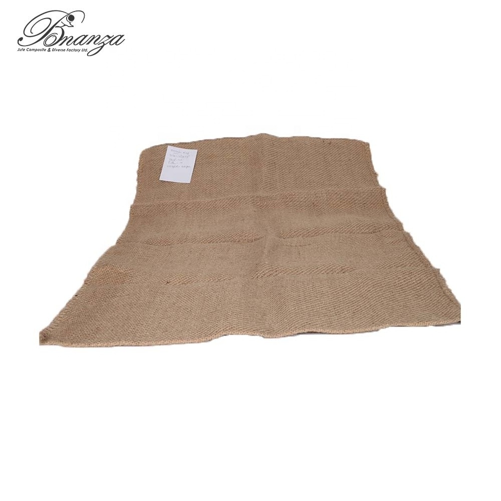 Wholesale 37 Inch 22.5 Inch Rice Packing Jute Bags 50 KG Capacity Tote Style Reusable with Custom Logo Food Grade Quality