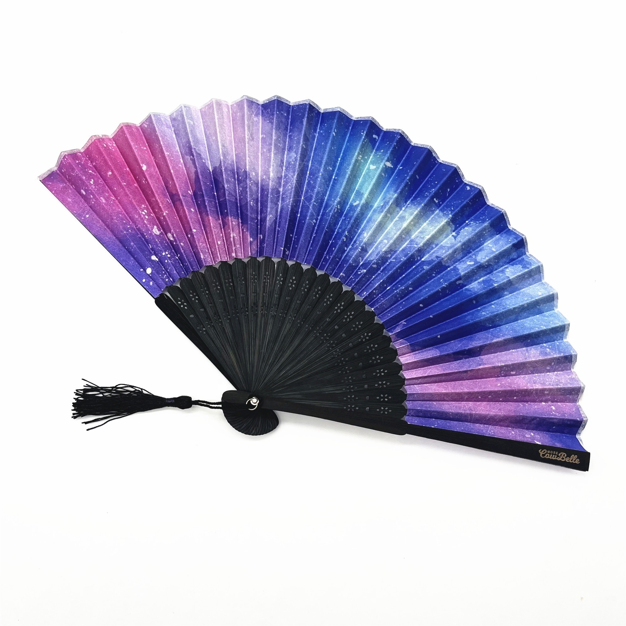 Chinese Craft Hand Fan Festival Gifts Custom Logo Bamboo Folding Hand Fans